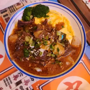 Beef Egg Over Rice