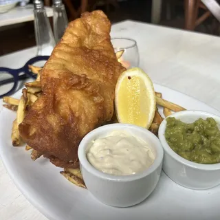 Cod Frites Dinner