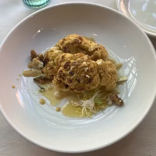 Slow Baked Cauliflower Steak Dinner