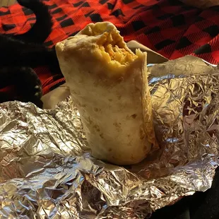 Nashville Hot Chicken Mac Burrito