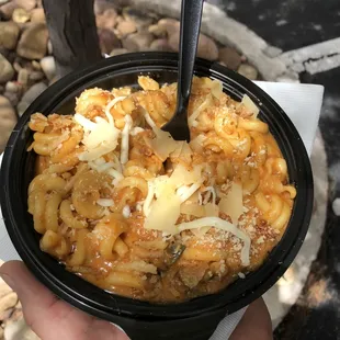 Pulled Pork mac and cheese