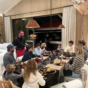 I'm home hibachi cooking