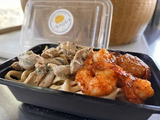 Unique Fettuccine and Sandwiches