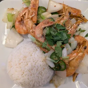 U9 -Salted Pepper Shrimp Meal