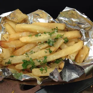 Garlic Parmesan Fries.  Best. Ever.