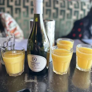 Mix your own mimosas