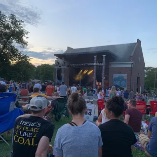 Is there an entertainer? yes. There isn't any type of security. So..buy lawn and walk up. Enough said