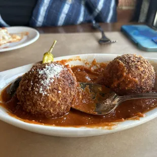 ARANCINI BALLS