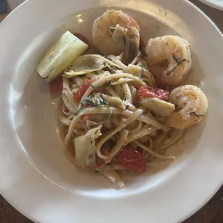 LINGUINE CON GAMBERI