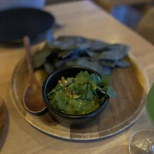 Guac and chips