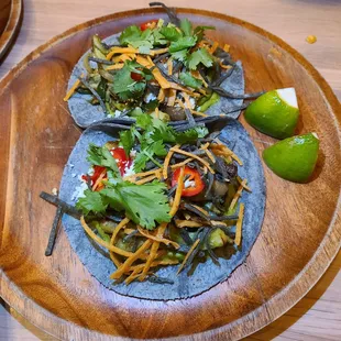 Smoked Mushroom Taco