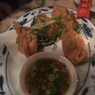 Shrimp & Scallion Dumplings