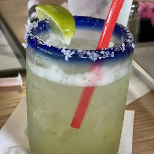 House margarita on the rocks
