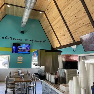 Drink counter.