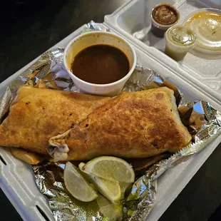birria burrito