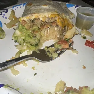 Smothered Liberty Burrito