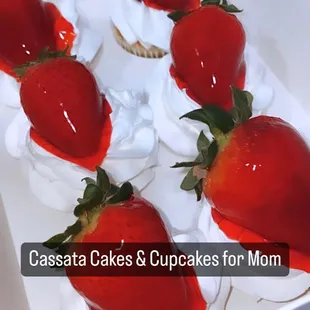 strawberries and whipped cream