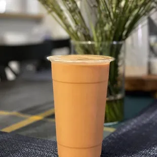 Hong Kong Milk Tea: good flavor but a little on the sweeter side. Great size and love the sealed lid!