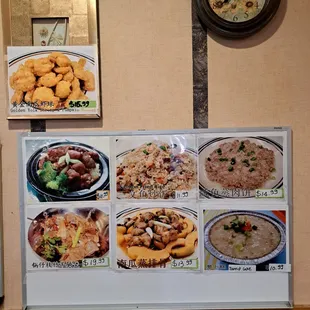 Special dishes