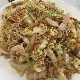 Stir Fried Chicken Ramen