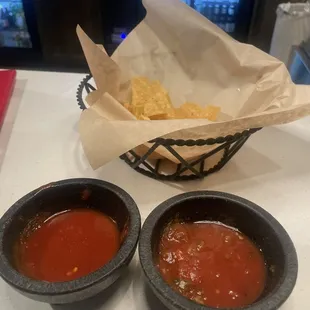 1/2 lb Chips And Salsa good flavor on the chips , salsa it&apos;s ok ,