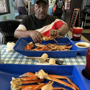 These are the crab legs we ordered!!!