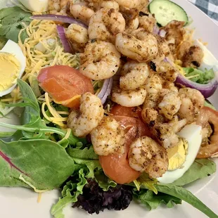 Blackened Shrimp Salad