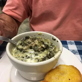 Oysters Rockefeller Soup