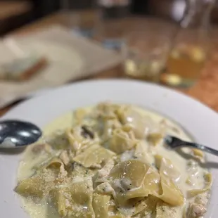 Pappardelle Chicken Alfredo