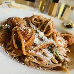Spaghetti and Meatballs