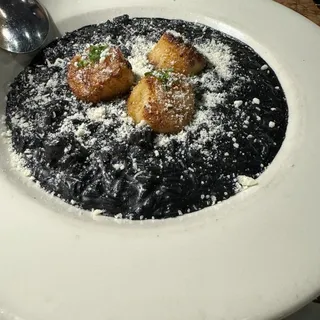 Squid Ink Risotto