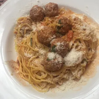 Spaghetti Meatballs