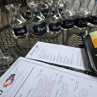 Wine tasting