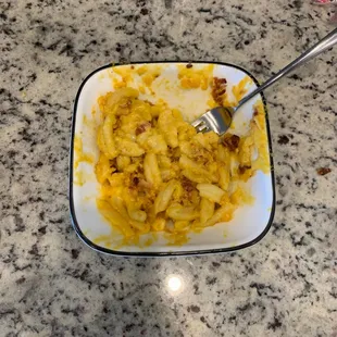 Make your own reg mac n cheese w/ bacon!!!