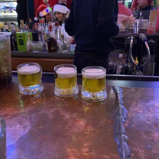 Mini beer shots - the best!
