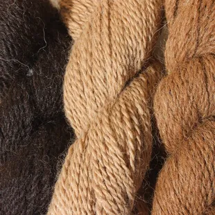 Lots of soft alpaca yarn!