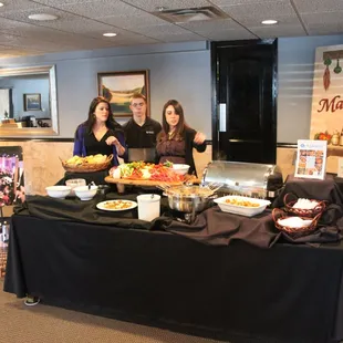 Our Sales Staff at the Free State Bridal Show