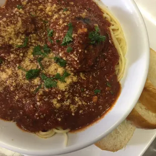 Spaghetti and Meatballs