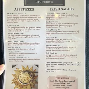 Food Menu