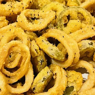 Calamari!!! Lemon &amp; Pepper flavored so delicious &amp; fresh!