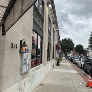 outside, sushi and sashimi