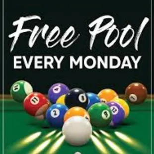 Free Pool Monday &amp; Wednesday!