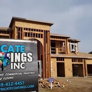 exterior and interior paint project