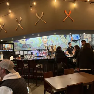 Cute bar scene at Machete's