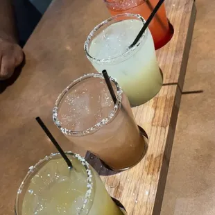 Delicious food and drinks