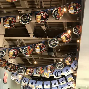 Simple but cute ceiling decor