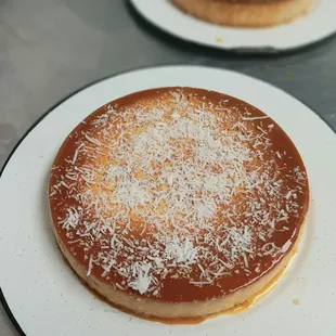 Flan de coco