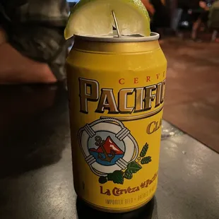 a drink in a can