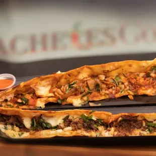 a cut in half sandwich