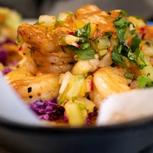 a plate of food